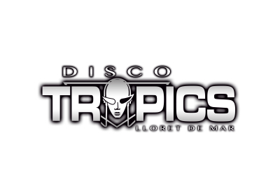 Disco Tropics logo, company of the leisure events sector