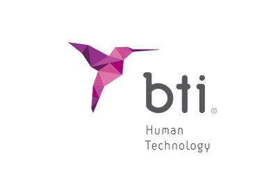 Bti logo, innovation services company