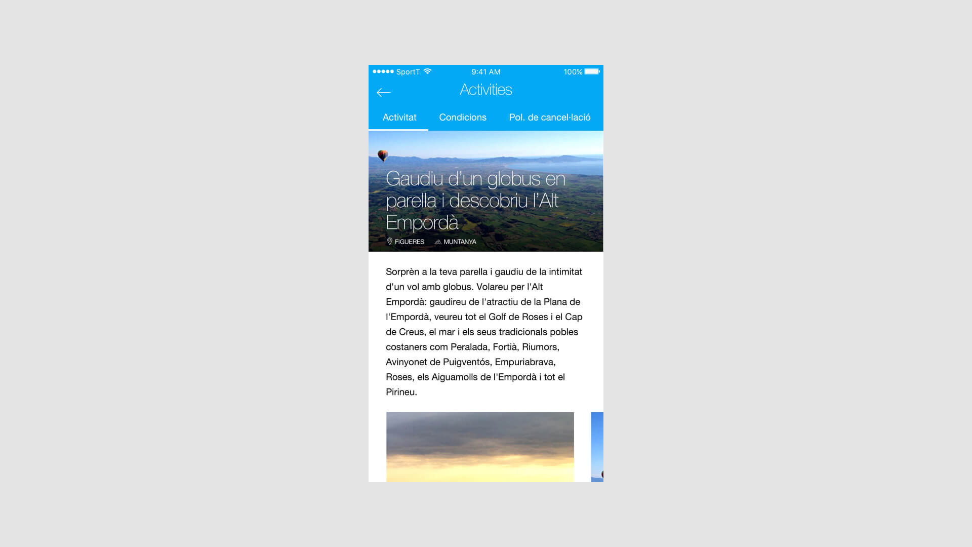 Augmented Reality app screenshoot