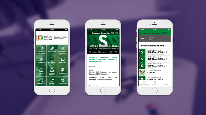 App mòbil Congressos SEPA (App Android i App iOS)