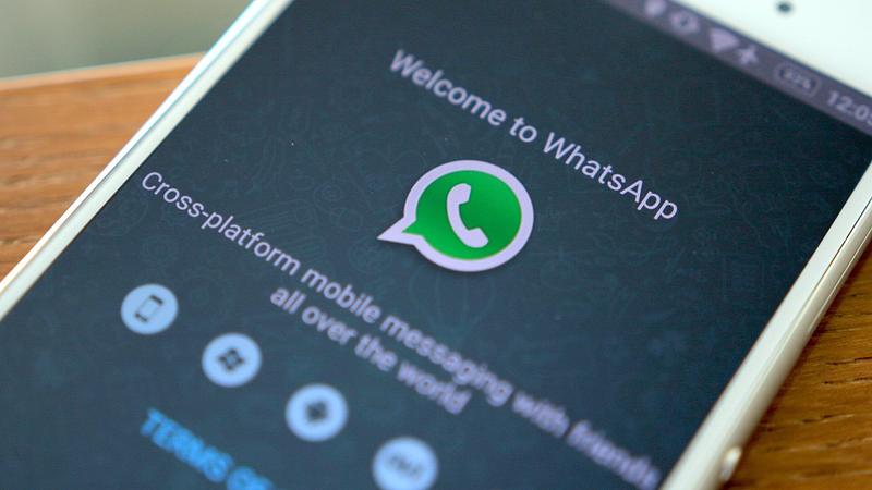 Partial view during Whatsapp configuration