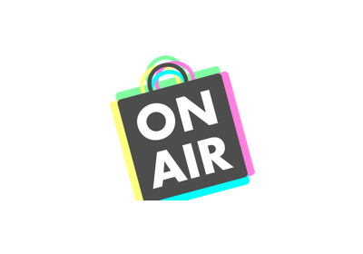 OnAir logo, company of the retail sector