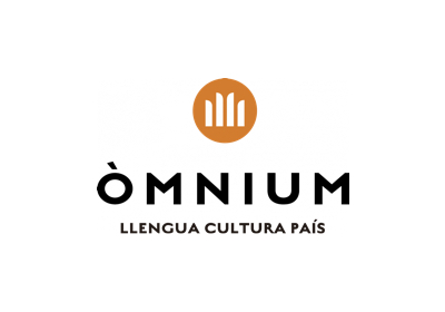 Logotip de l'organitzación Omnium, entitat cívica i cultural catalana sense ànim de lucre