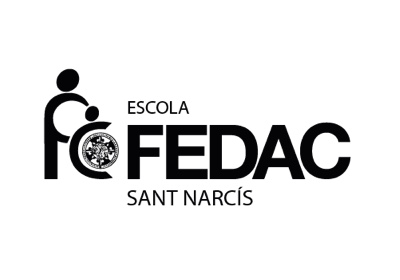 Logo de la escuela FEDAC Sant Narcís