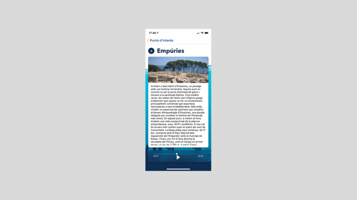 Information section (iOS App and Android App)