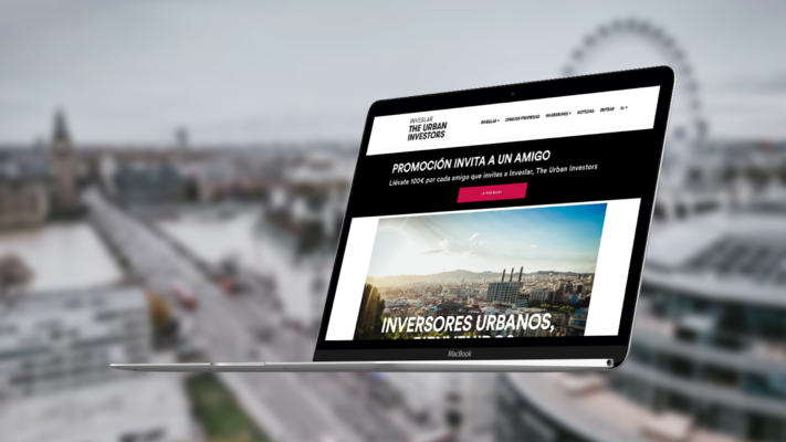 Diseño web de crowdfunding inmobiliario