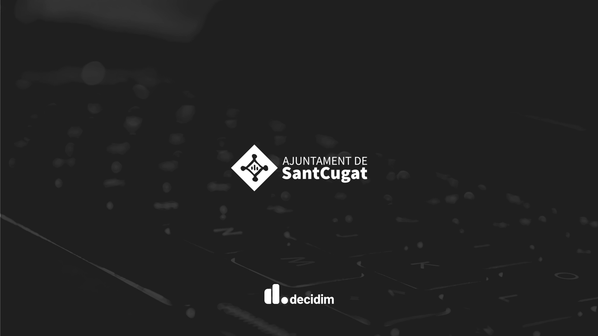 Logotip de la plataforma Decidim de Sant Cugat del Vallès