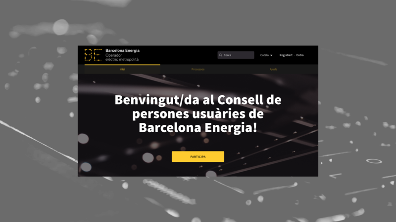 Barcelona Energia users assembly home image