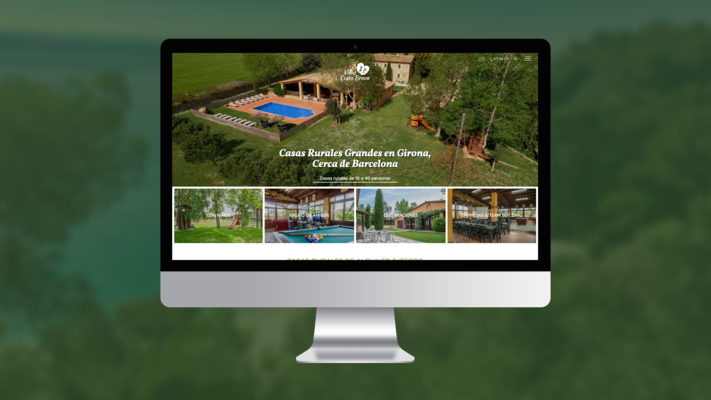 App informática del website de Villas Costa Brava